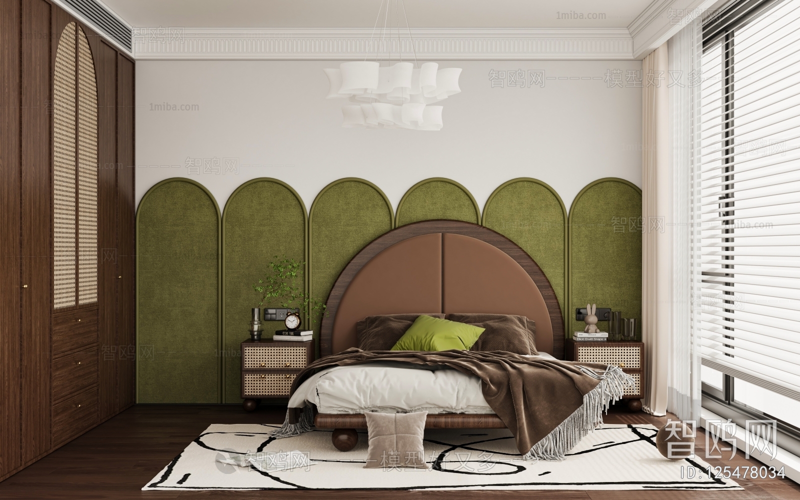 French Style Retro Style Children's Room