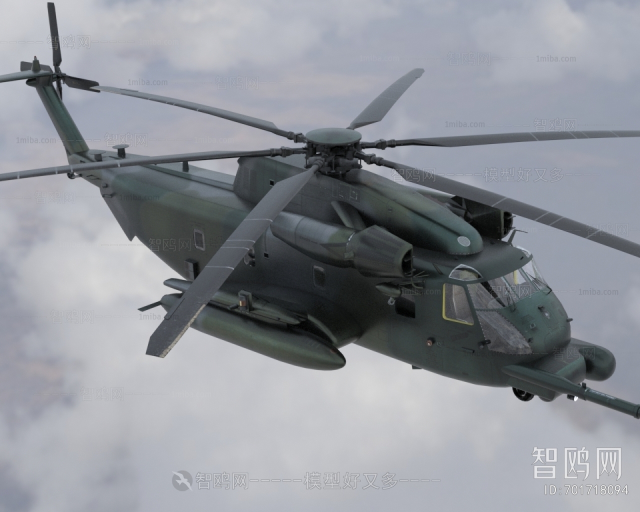 现代MH53海龙直升机