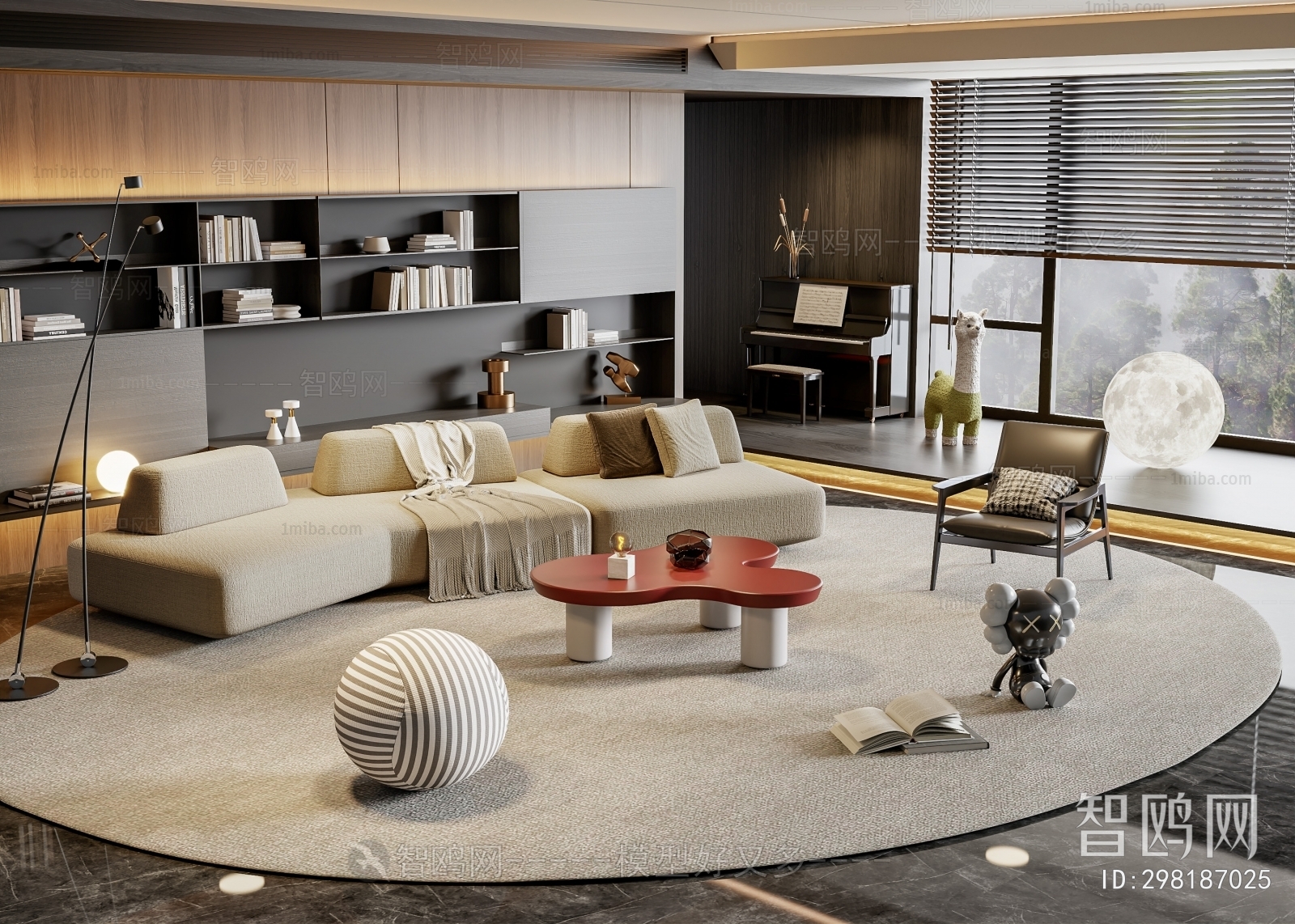 Minotti 米洛提 现代沙发茶几组合