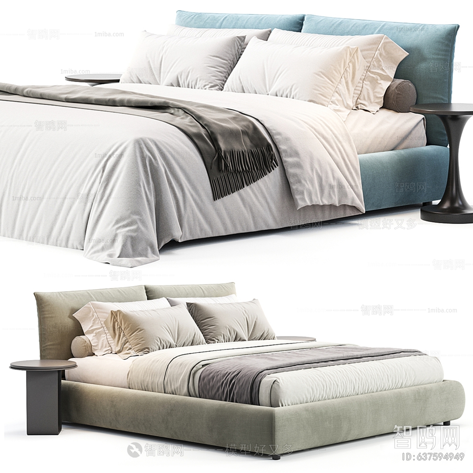 Modern Double Bed