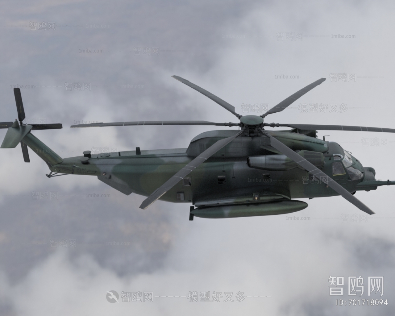 现代MH53海龙直升机