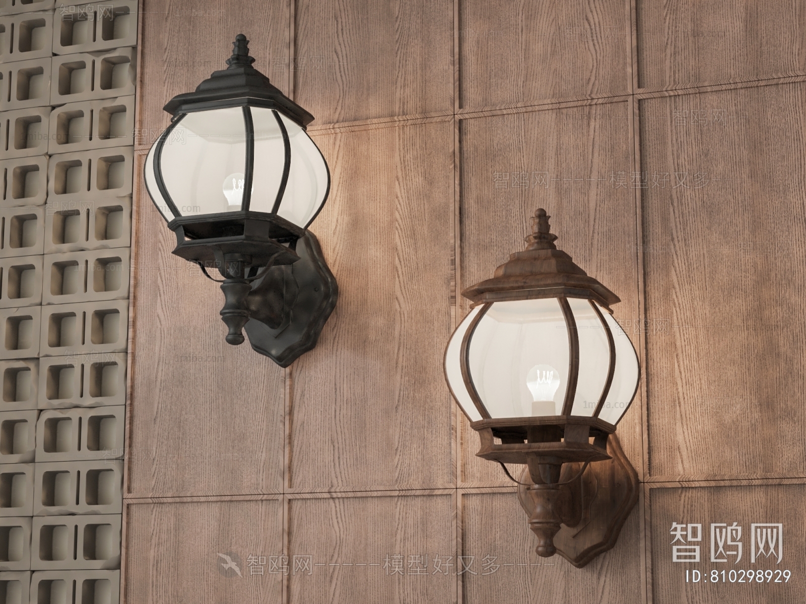 New Chinese Style Wall Lamp