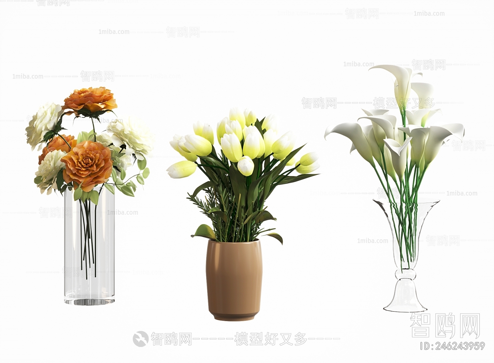 Modern Flower Arrangement