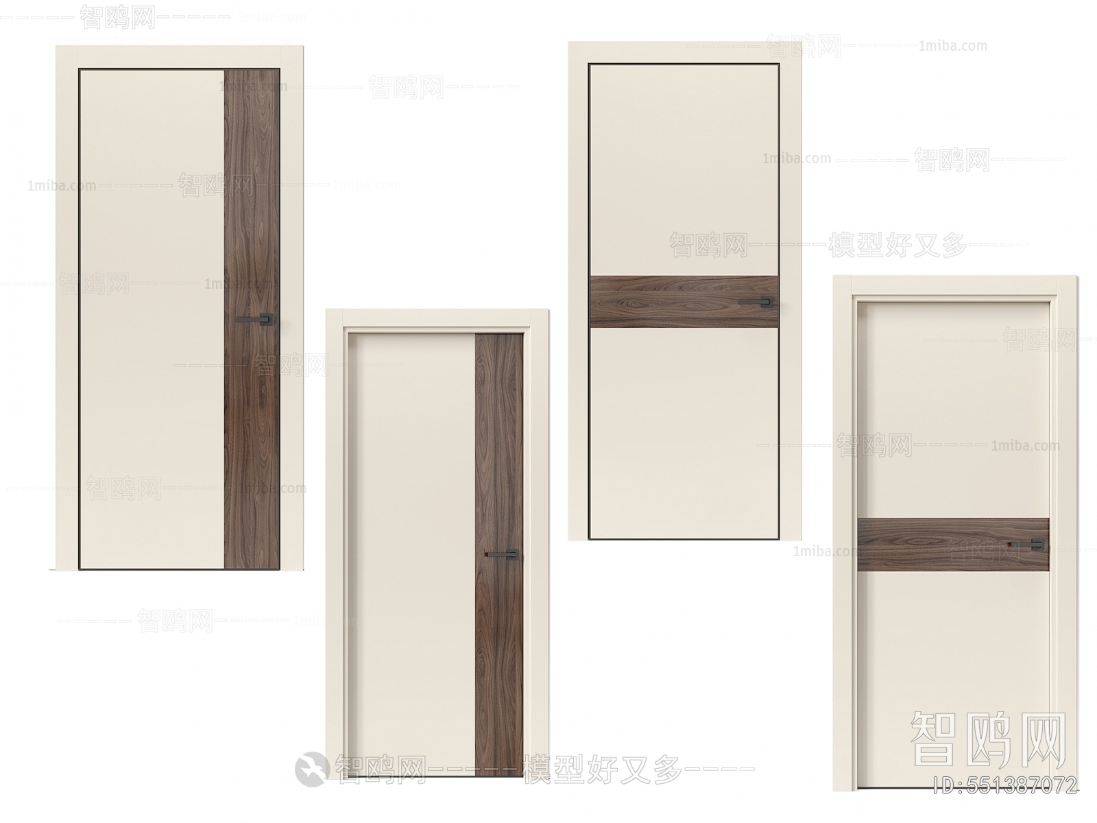 Modern Single Door