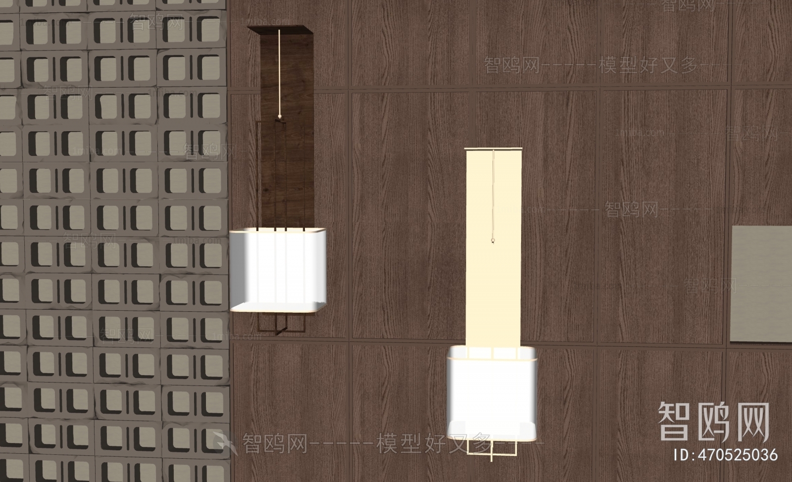 新中式壁灯组合