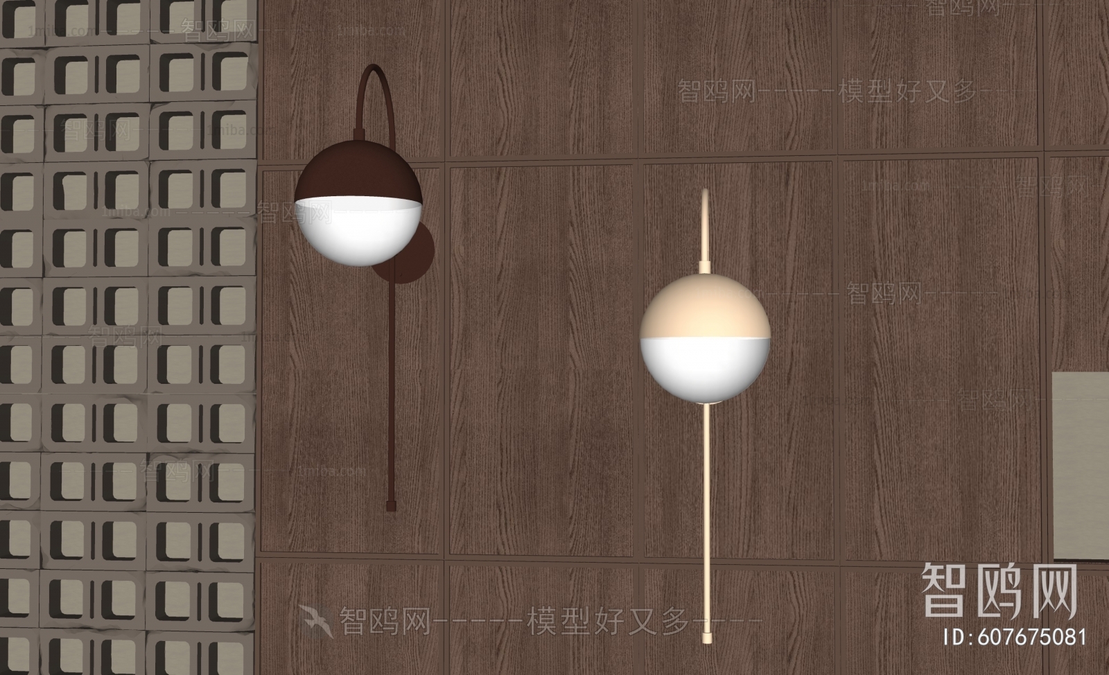 New Chinese Style Wall Lamp