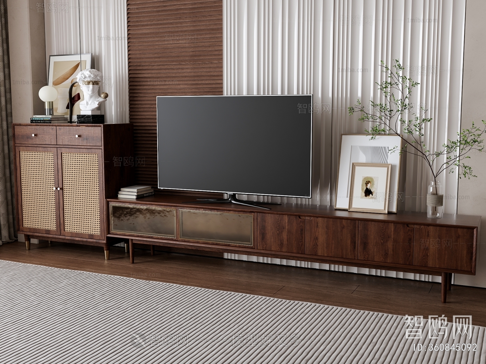 Retro Style TV Cabinet