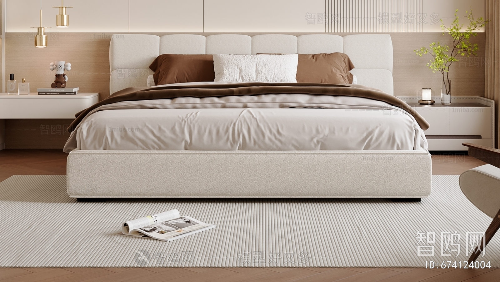 Modern Double Bed