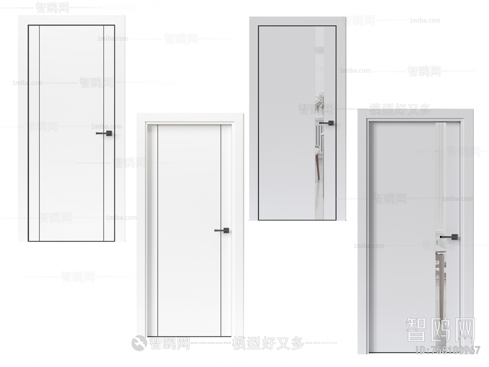 Modern Single Door