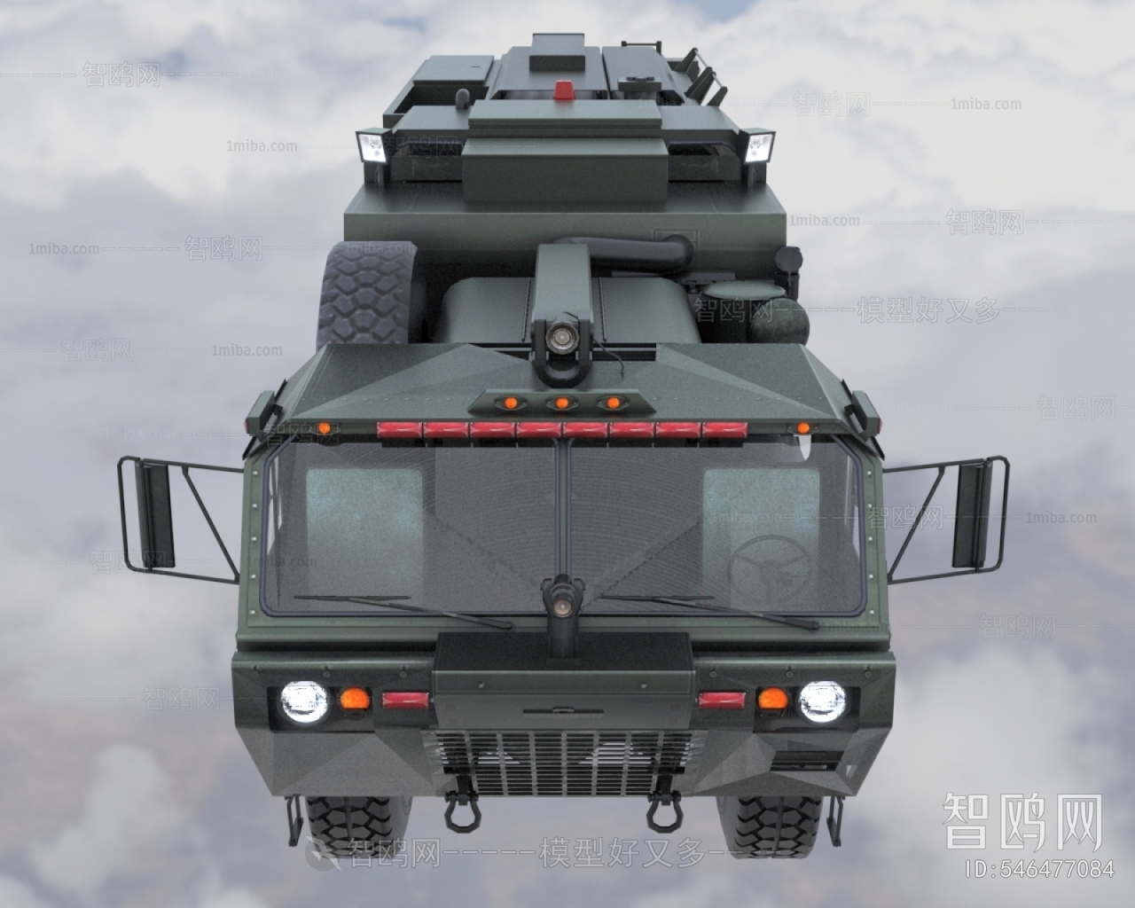 现代HEMTT重型高机动战术卡车