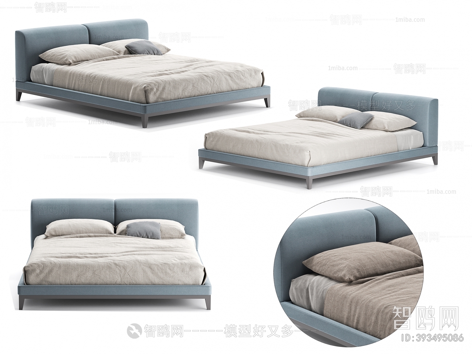 Modern Double Bed