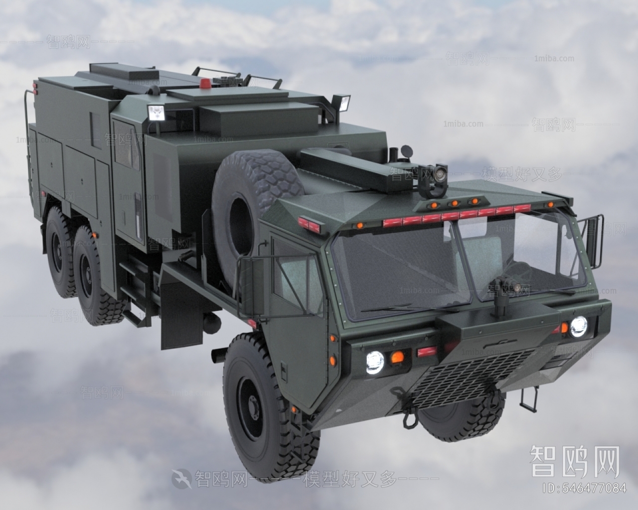 现代HEMTT重型高机动战术卡车