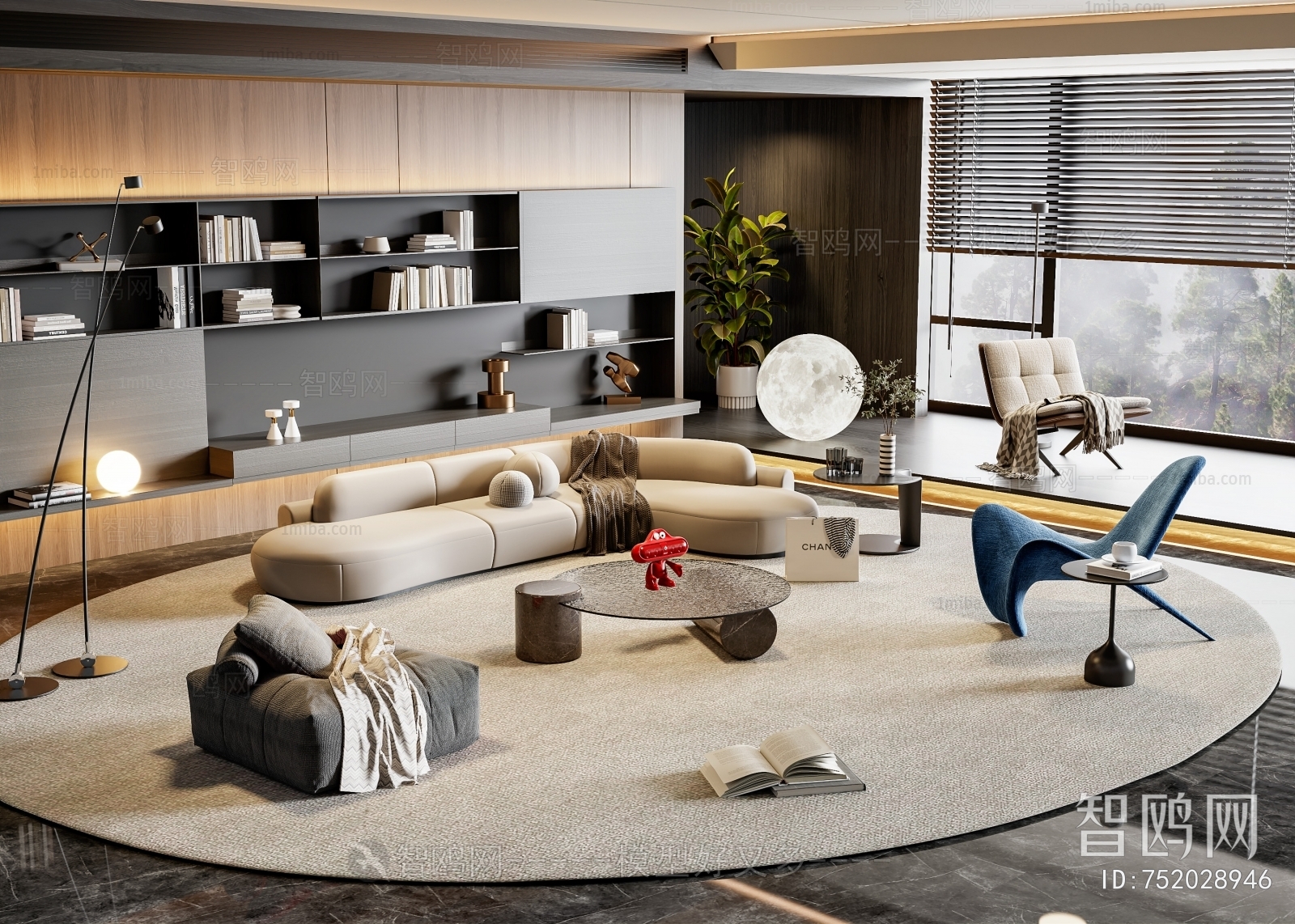 Minotti 米洛提 现代沙发茶几组合