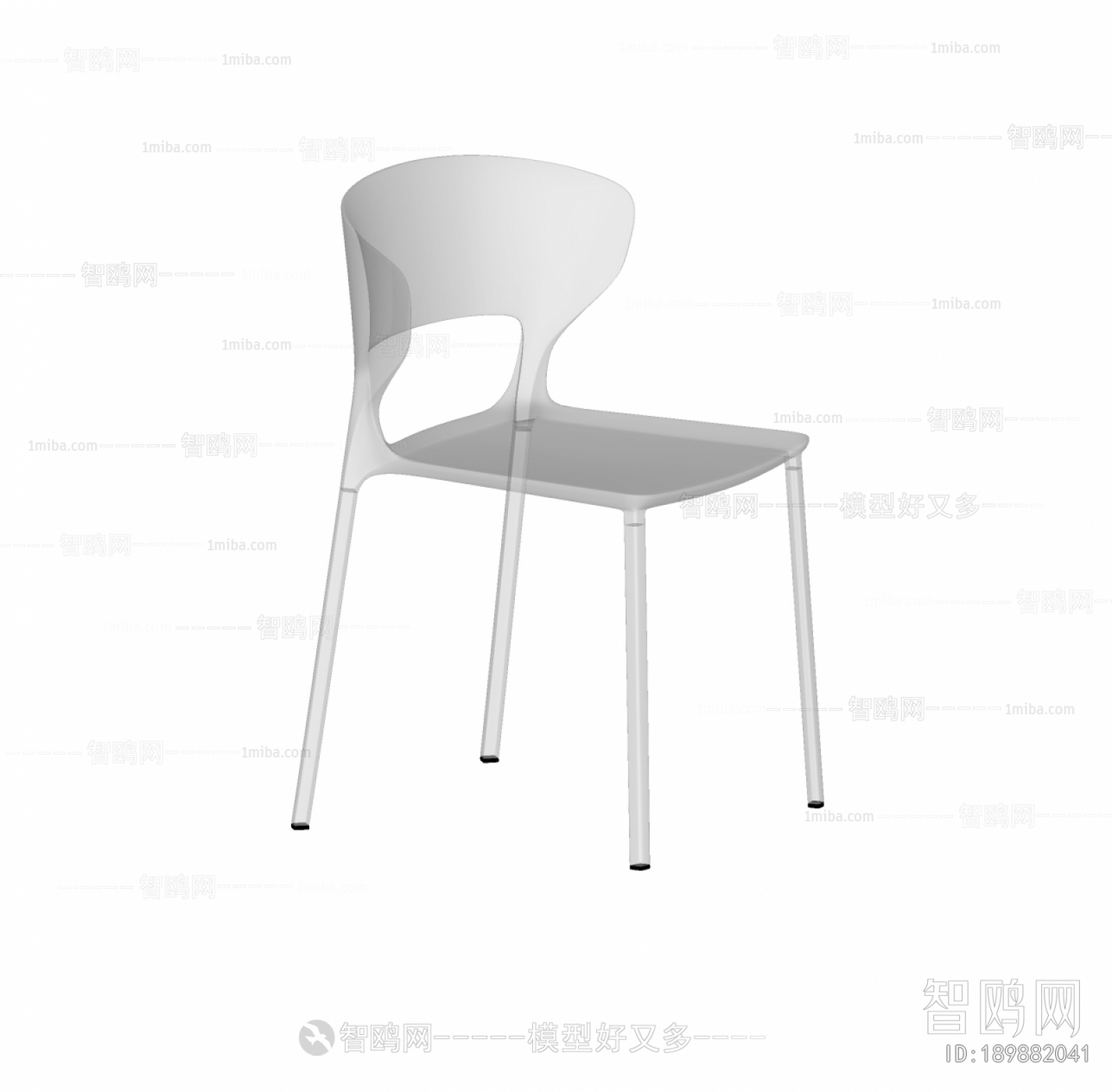 现代亚克力餐椅