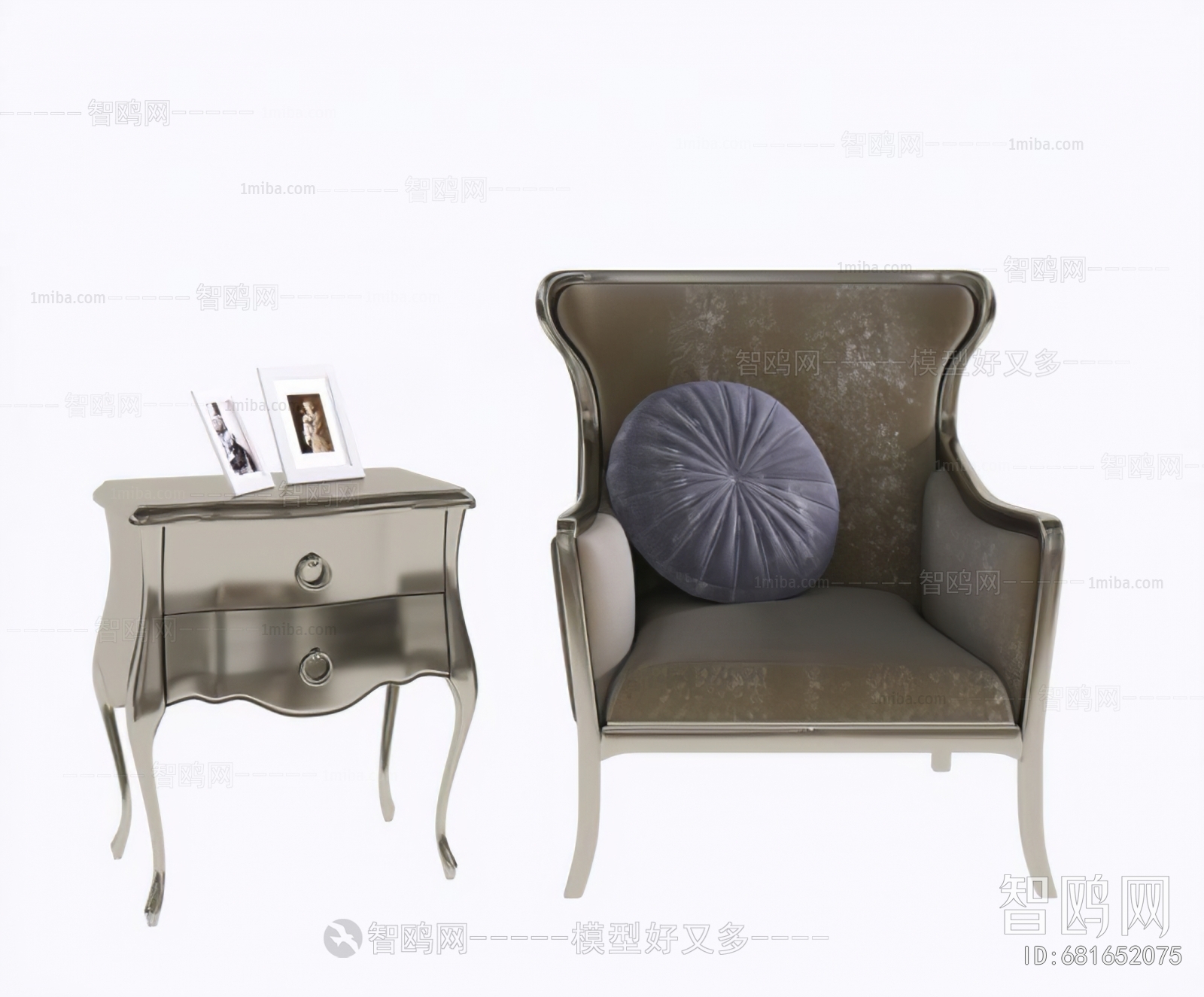 Classical Style Single Sofa