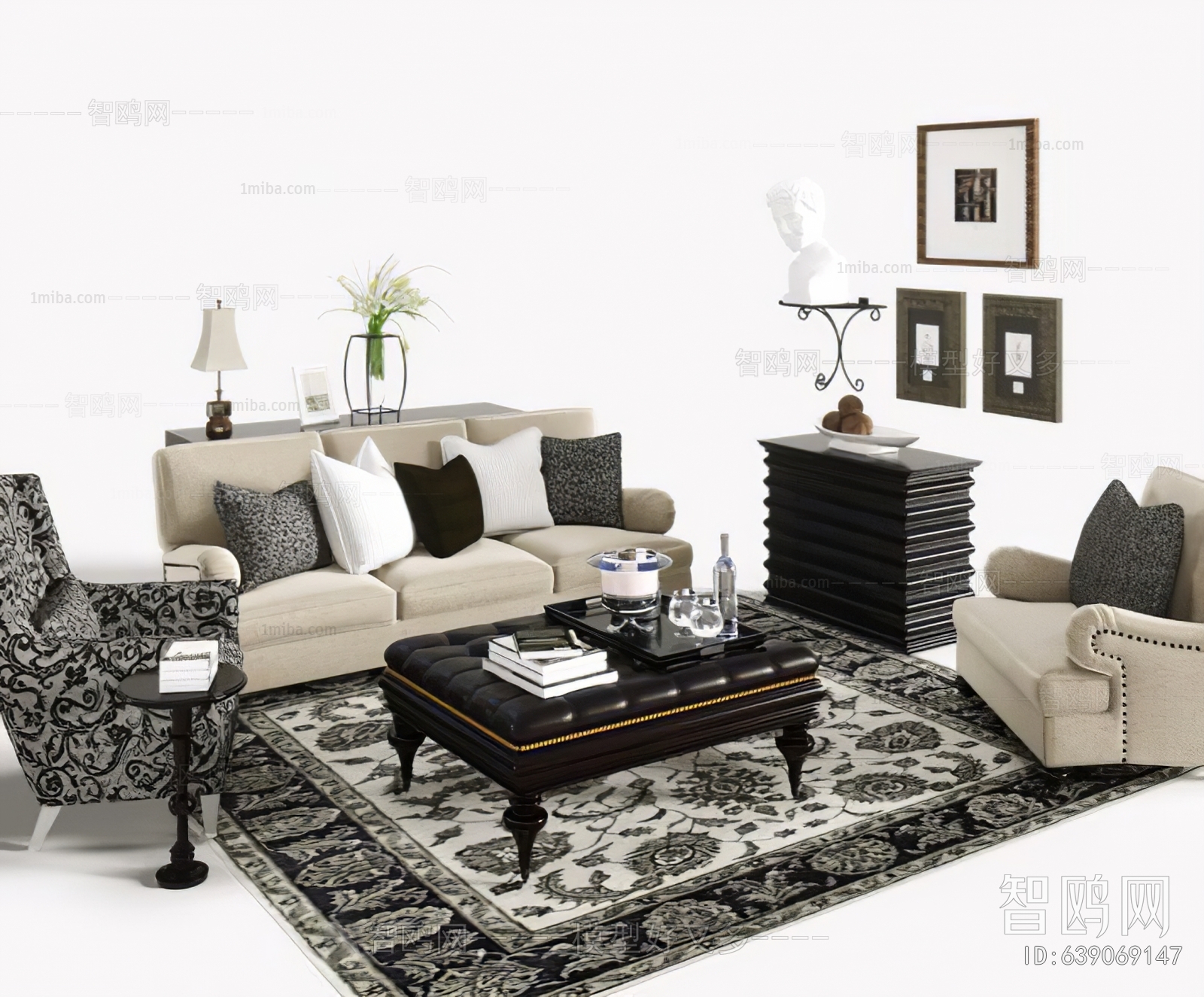 American Style Sofa Combination