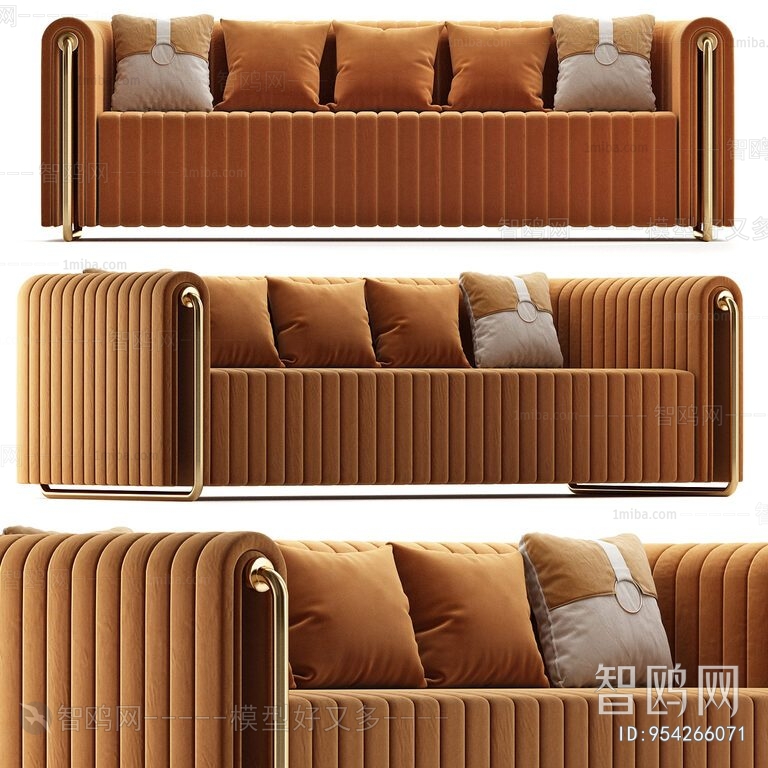 Modern Multi Person Sofa