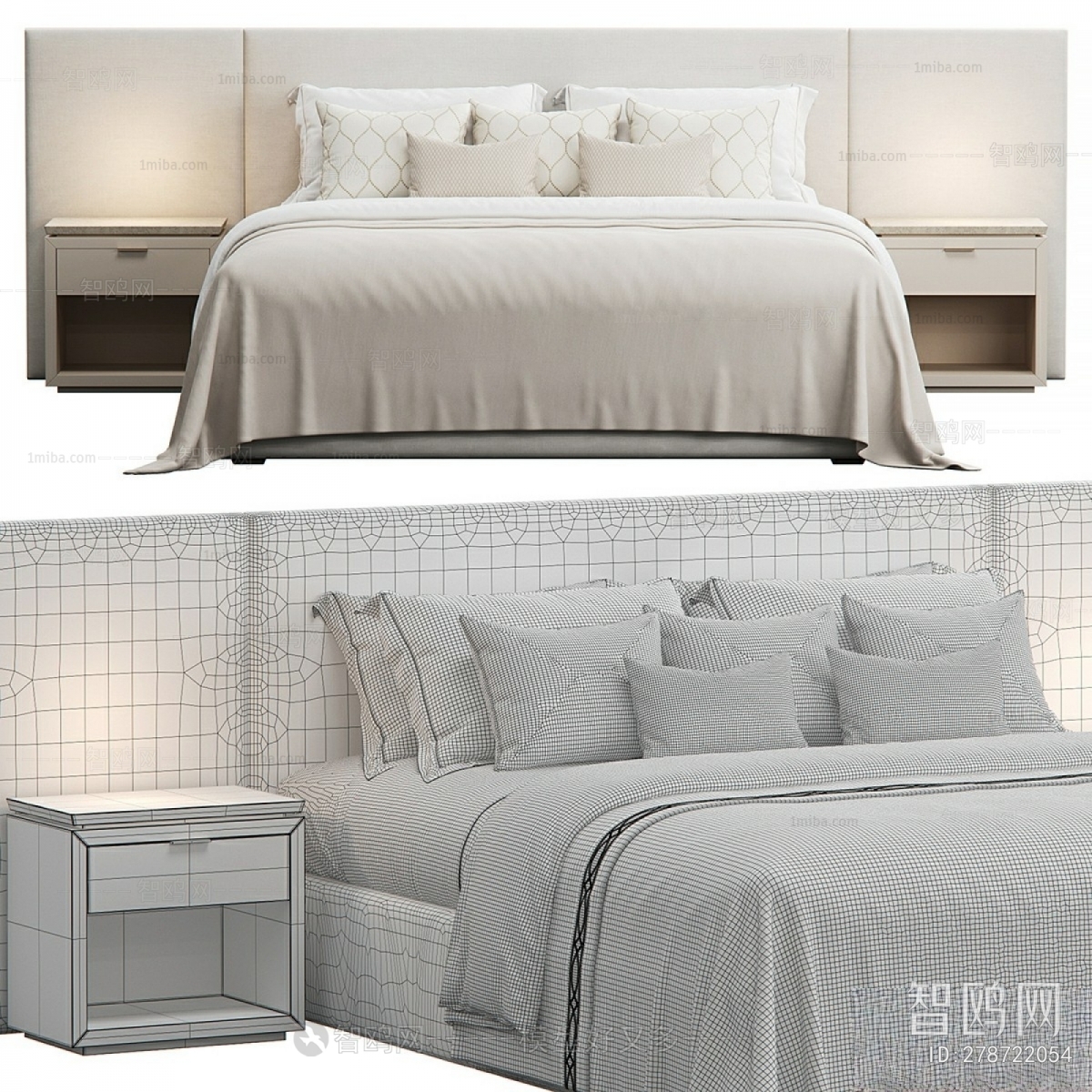 Modern Double Bed