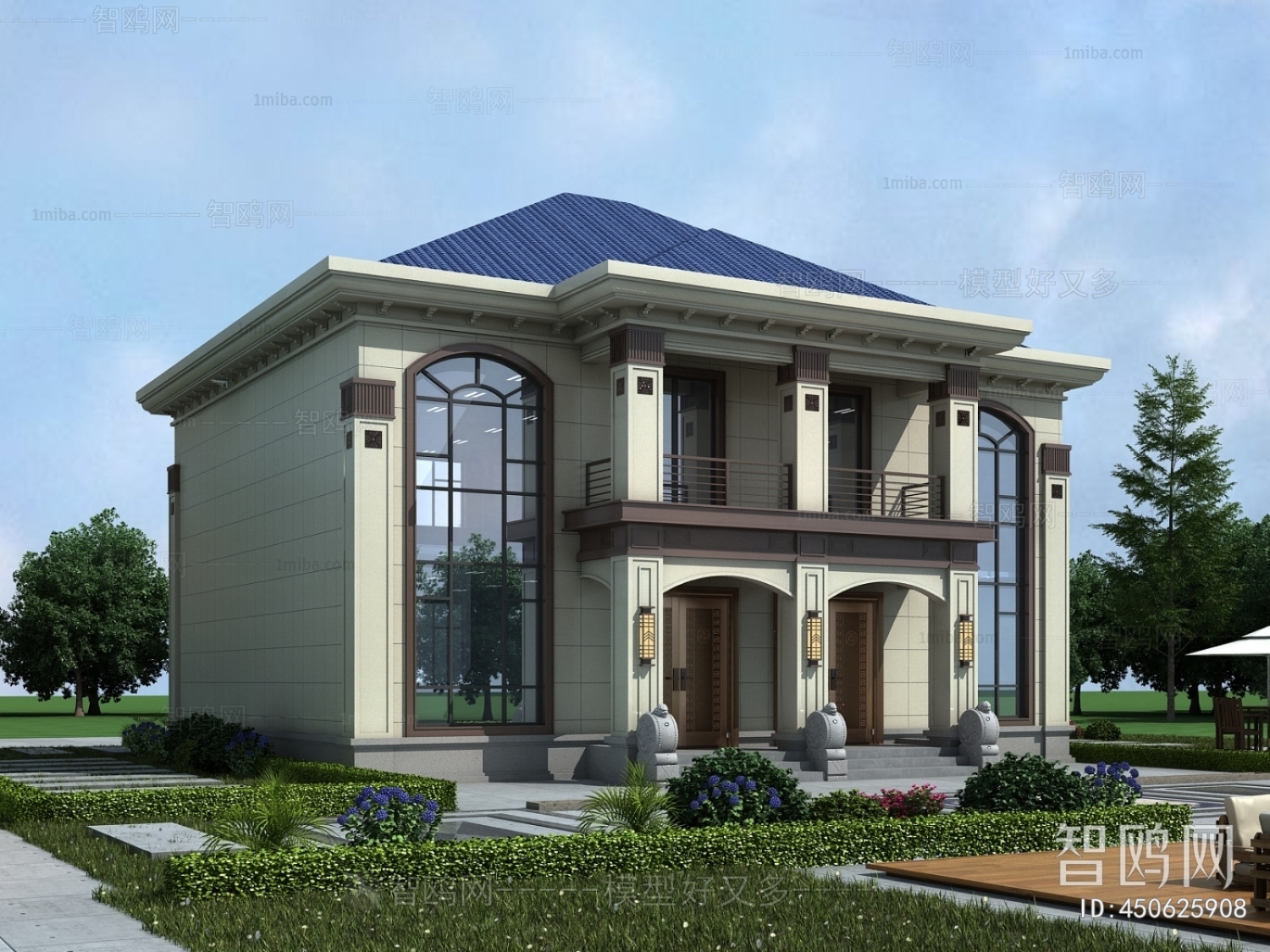 New Chinese Style Detached Villa