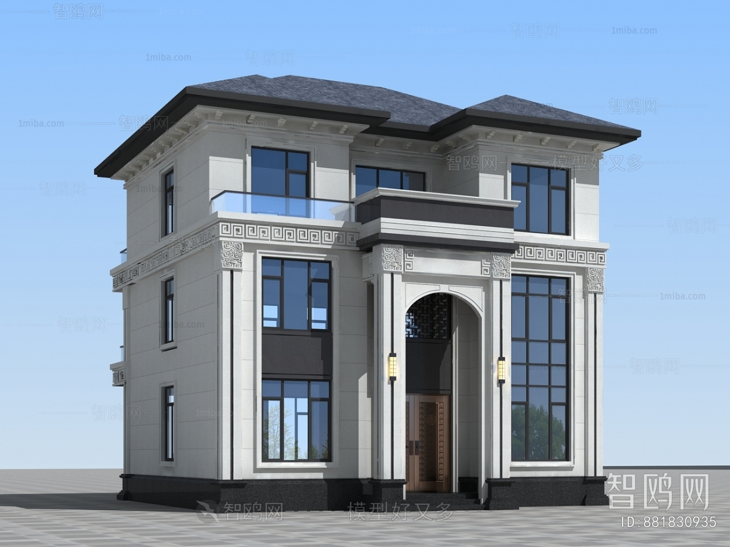 New Chinese Style Detached Villa