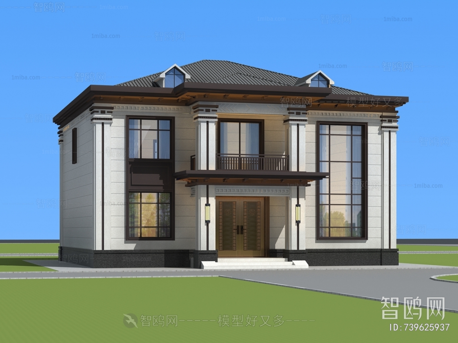 New Chinese Style Detached Villa