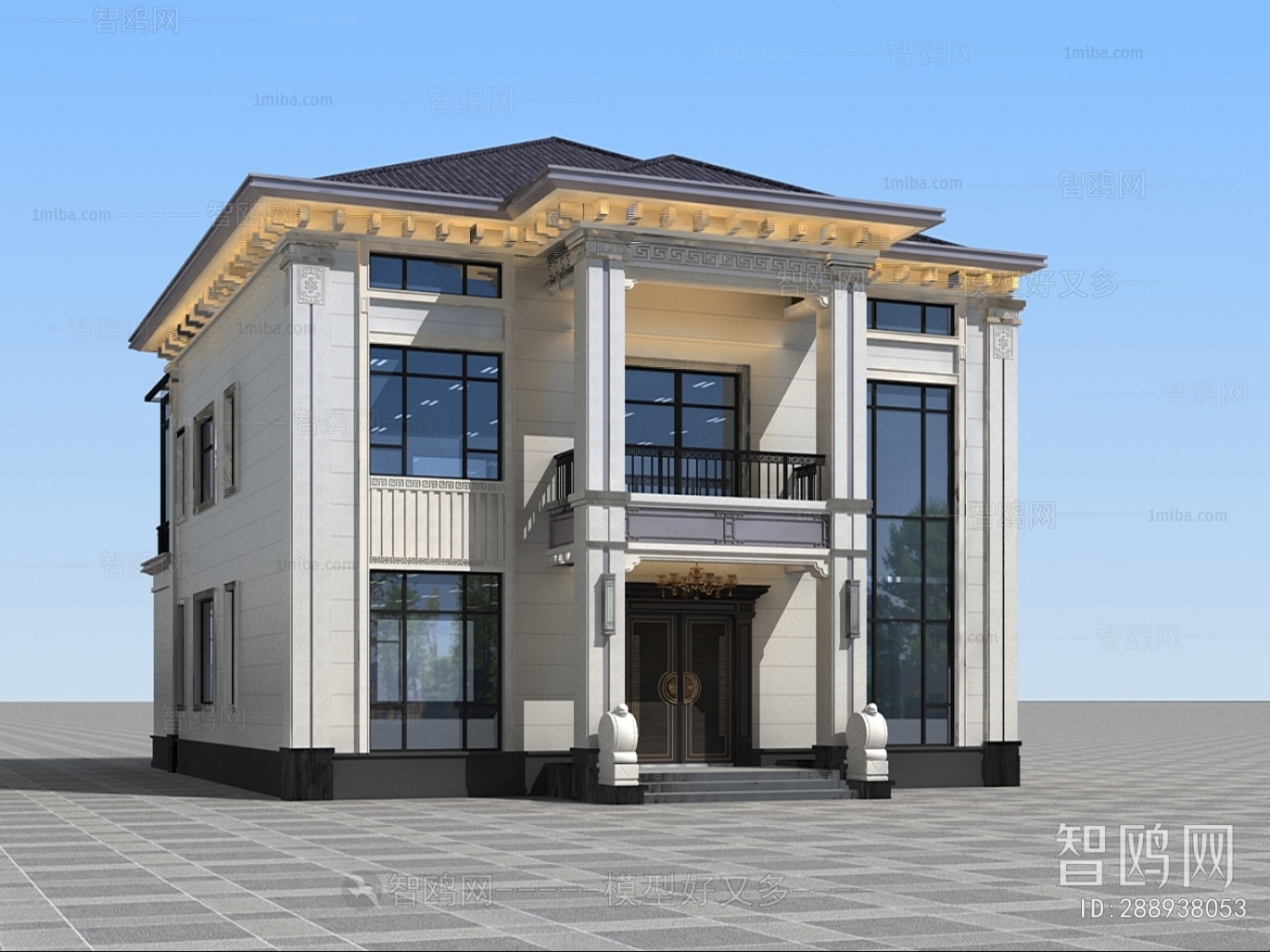 New Chinese Style Detached Villa