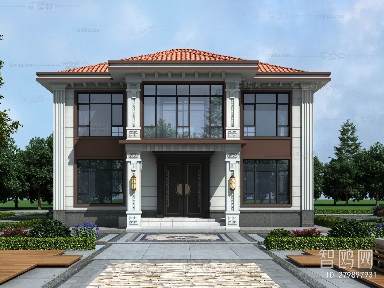 New Chinese Style Detached Villa