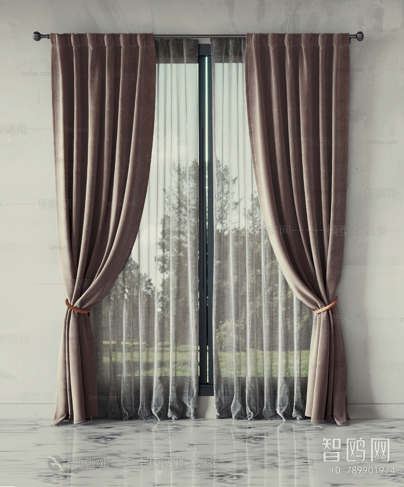 Wabi-sabi Style The Curtain