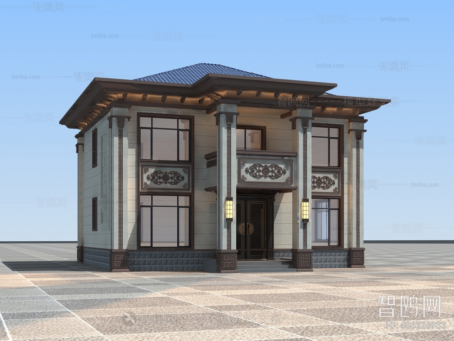 New Chinese Style Detached Villa