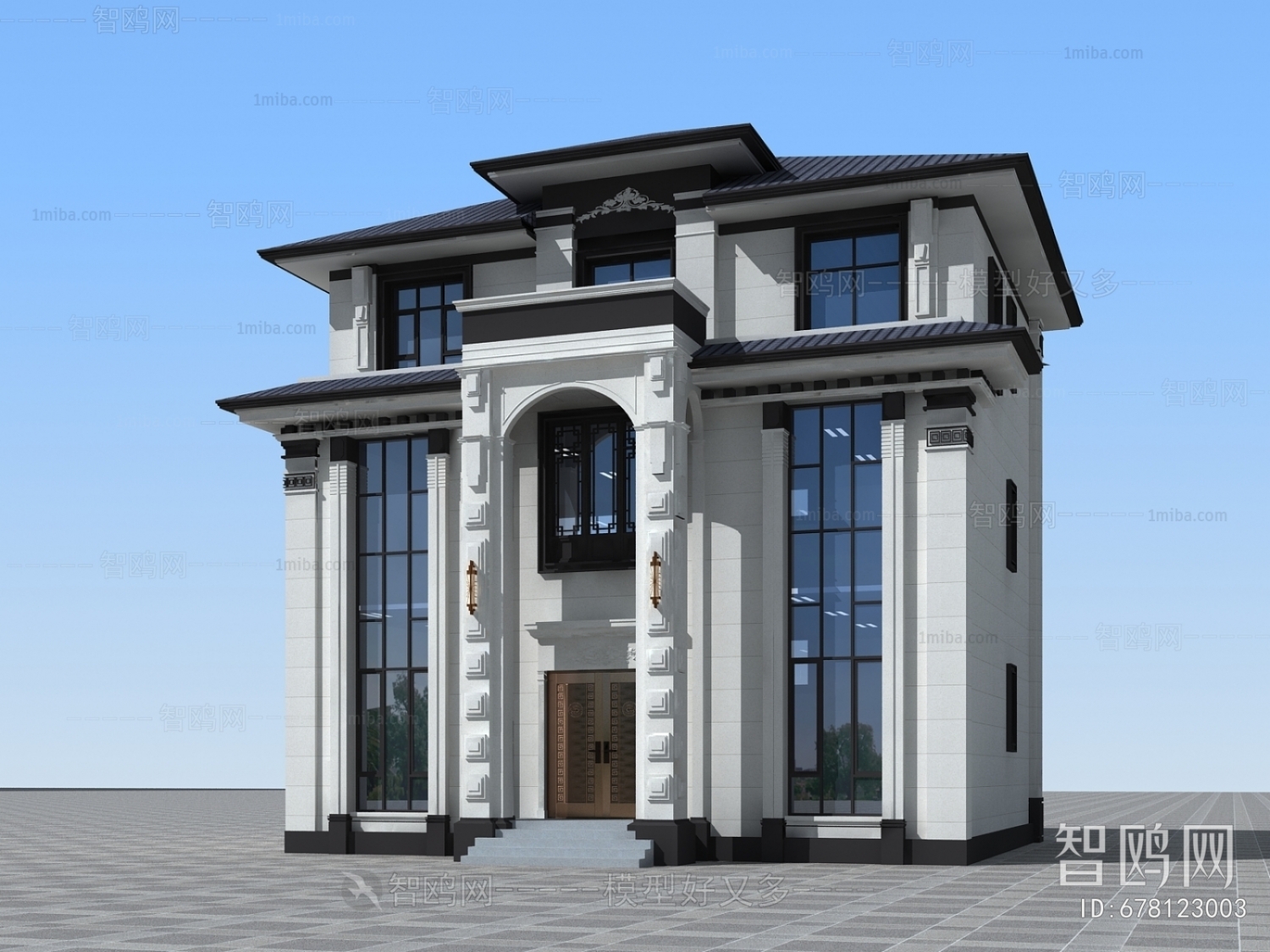 New Chinese Style Detached Villa