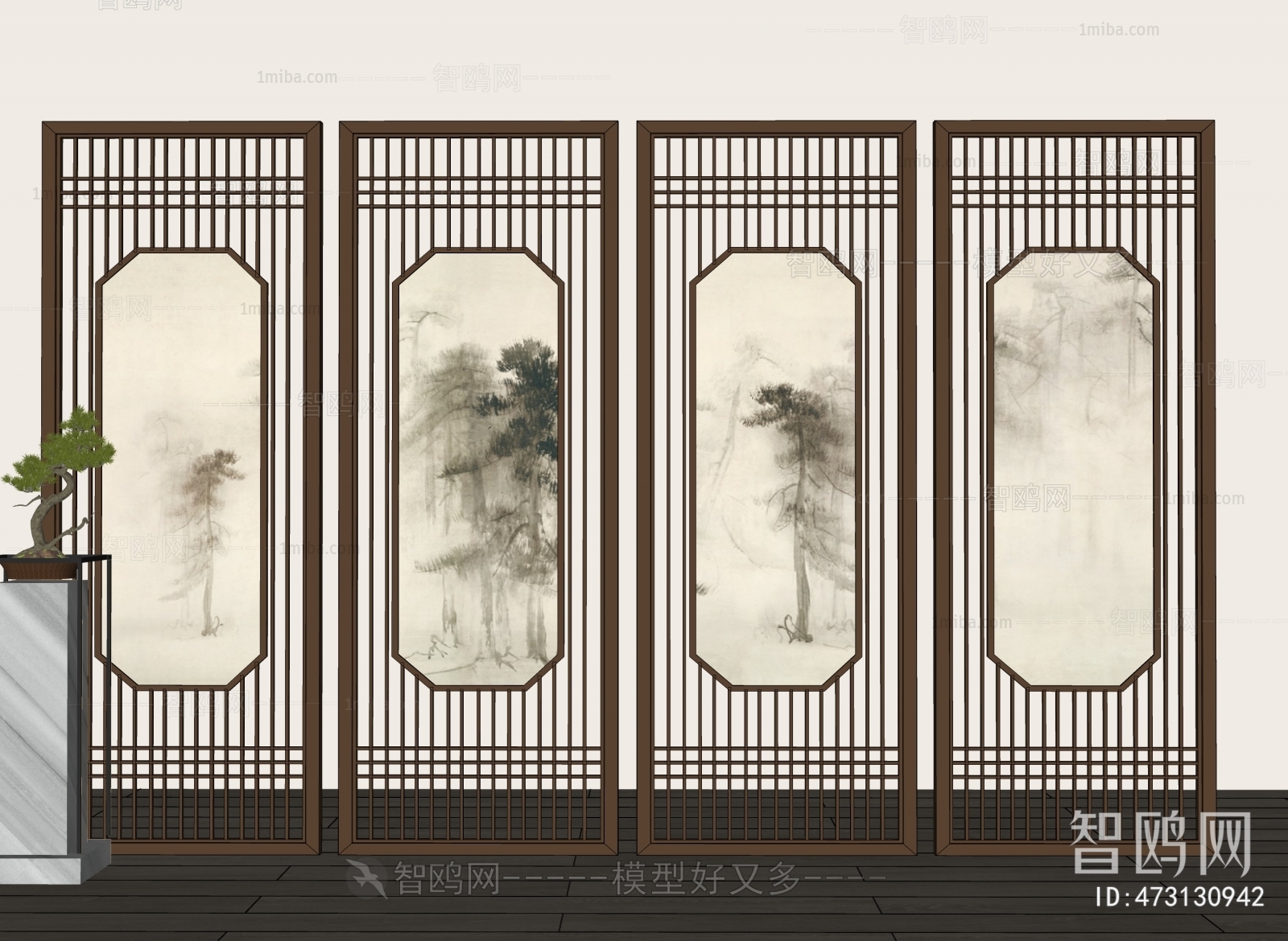 New Chinese Style Partition