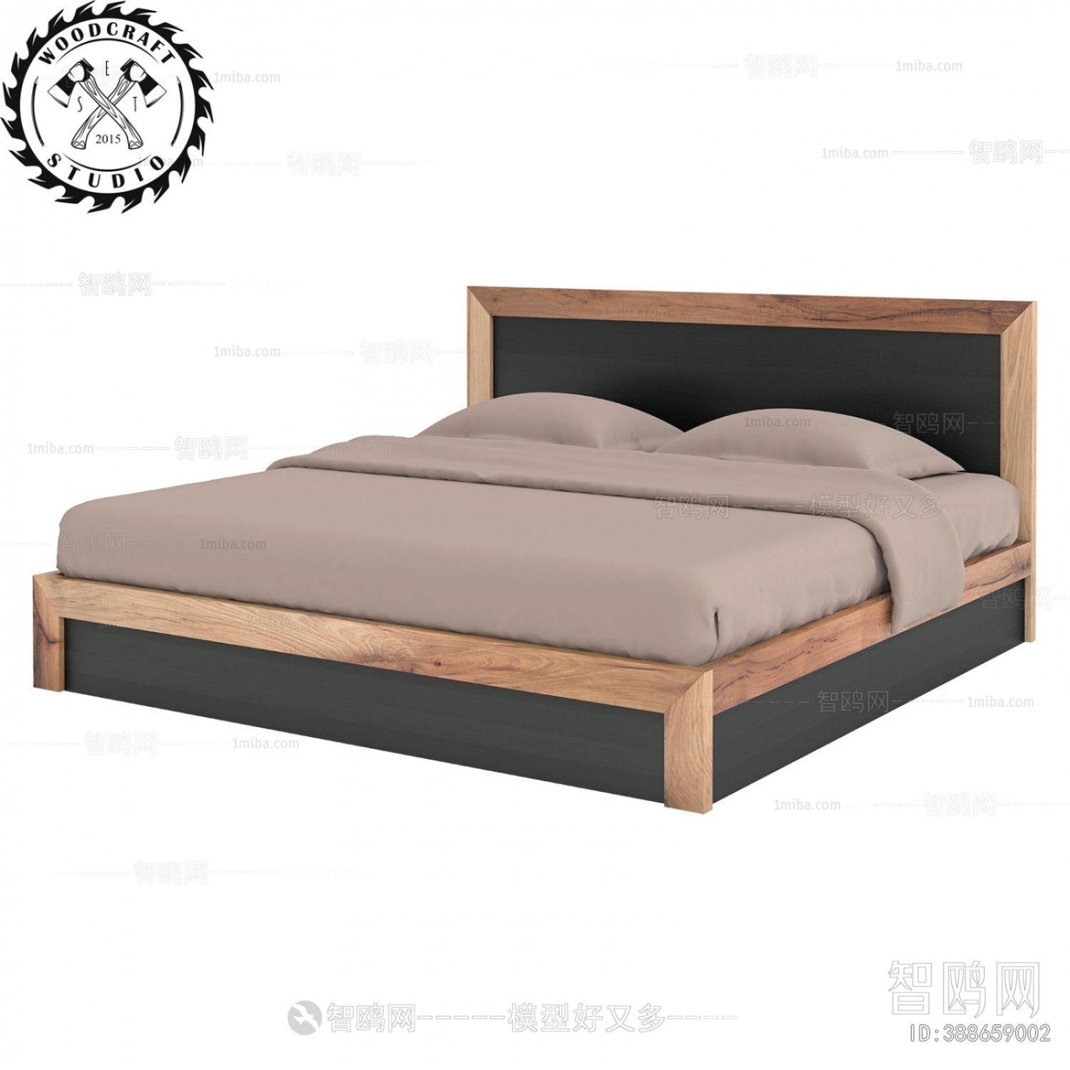 Modern Double Bed