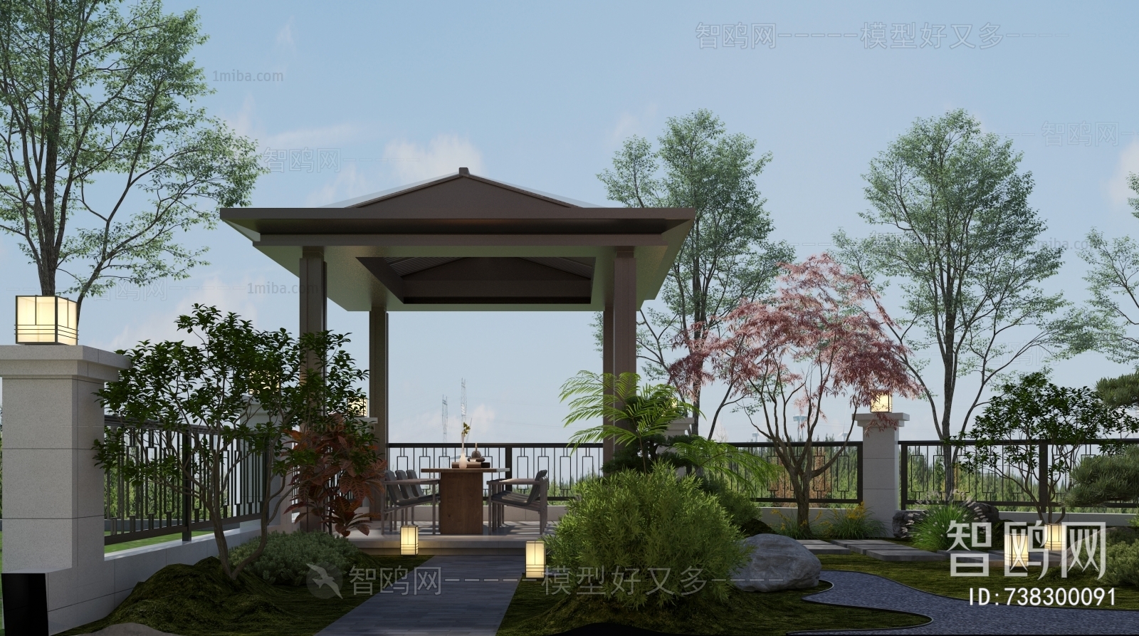 New Chinese Style Detached Villa