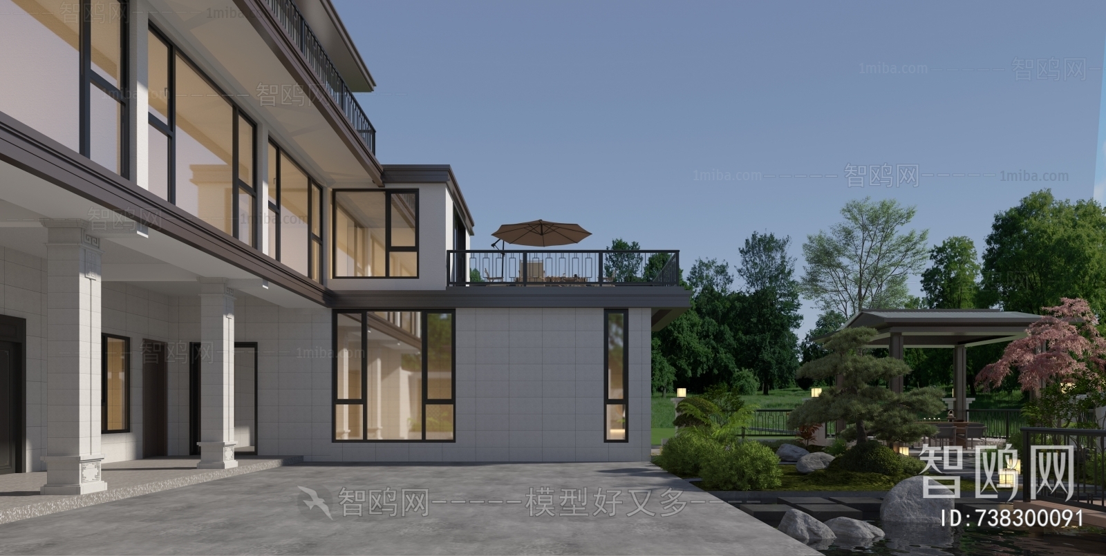 New Chinese Style Detached Villa