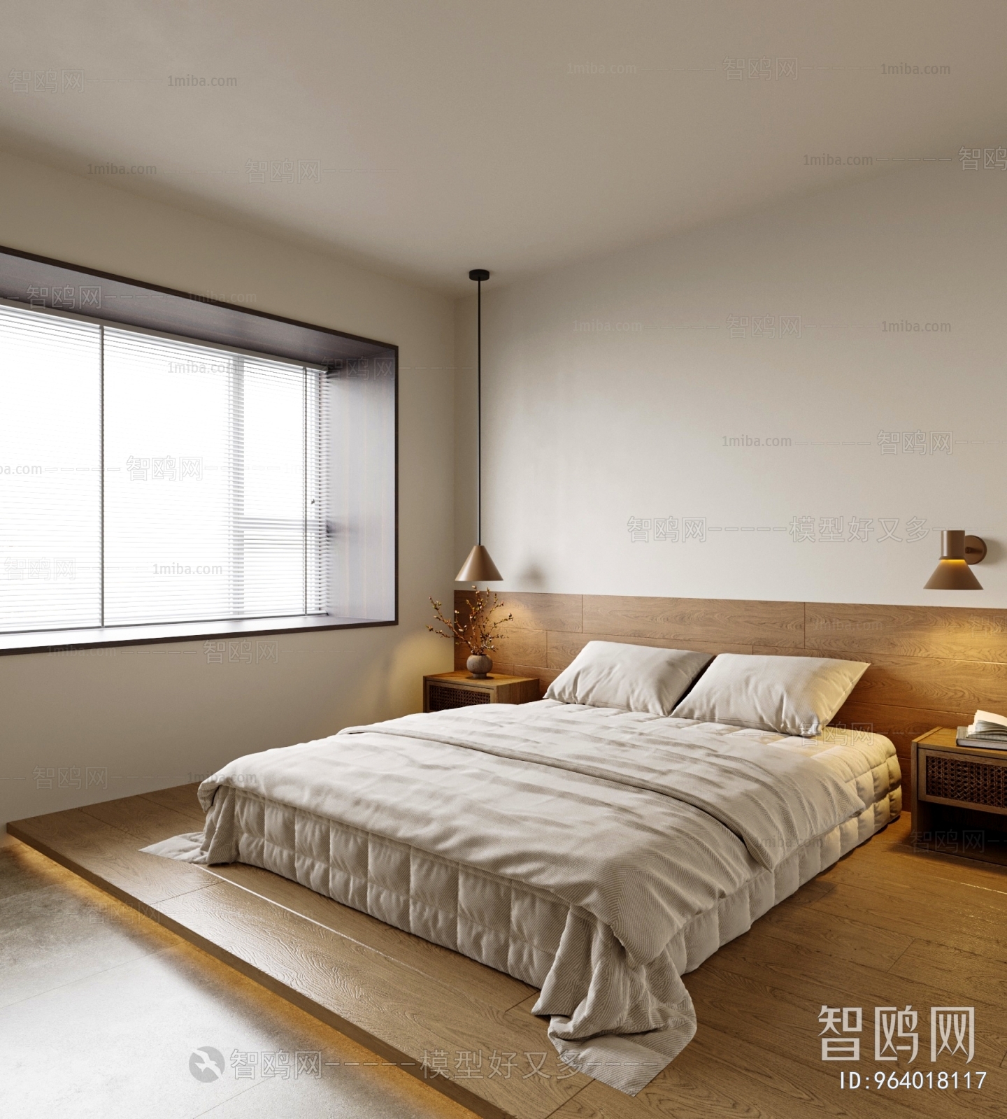 Wabi-sabi Style Bedroom