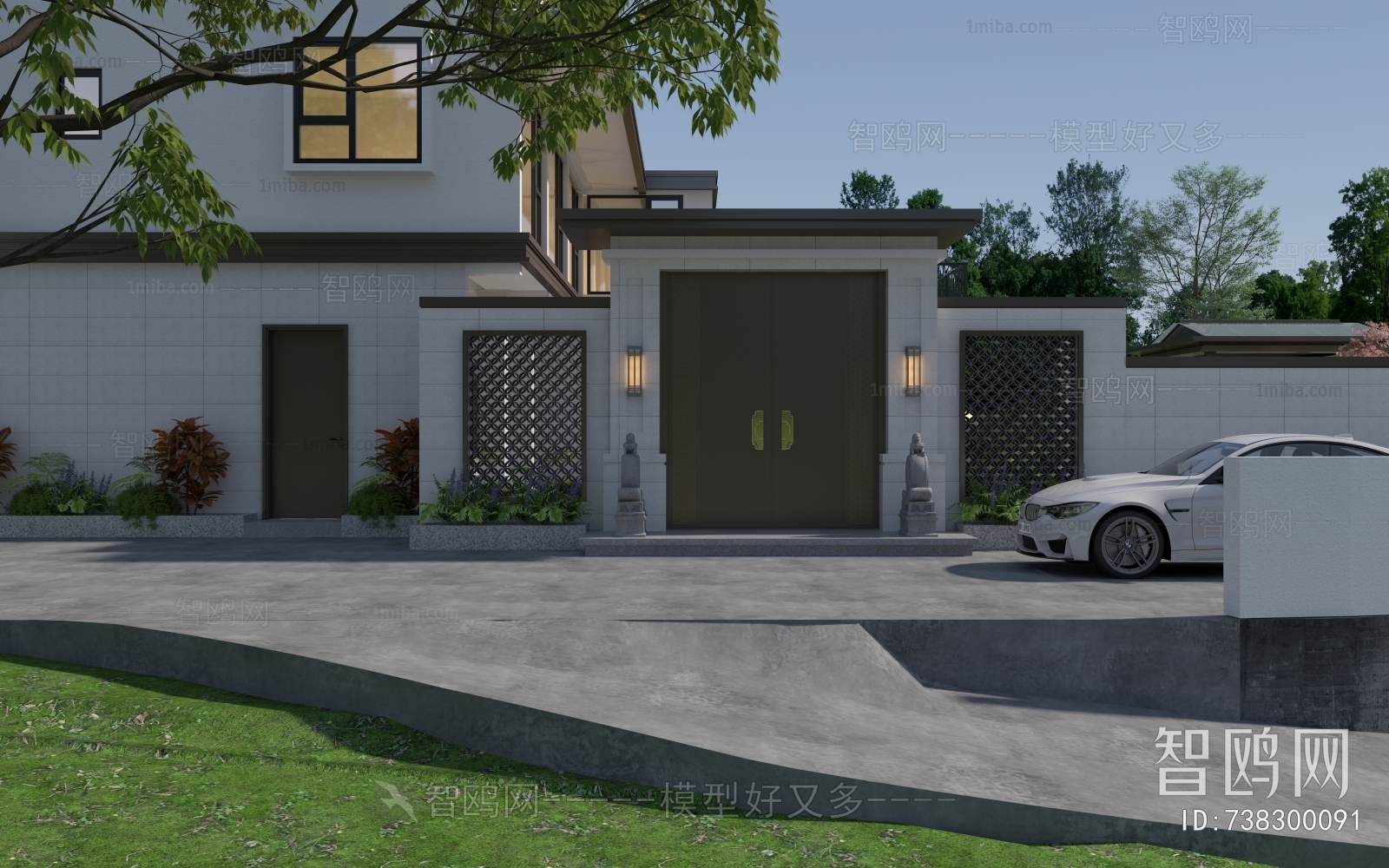 New Chinese Style Detached Villa