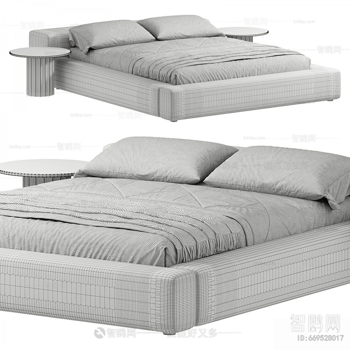 Modern Double Bed