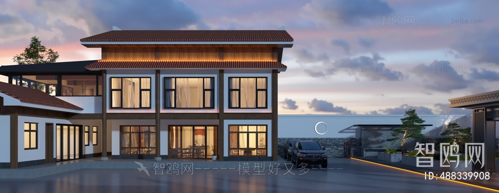 New Chinese Style Residential Building