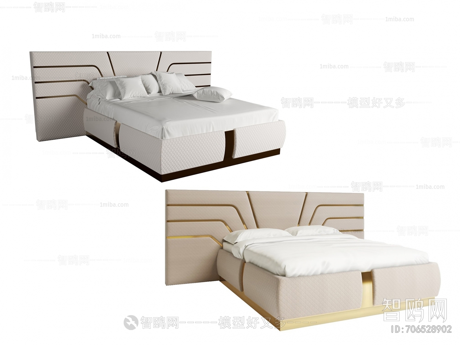 Modern Double Bed