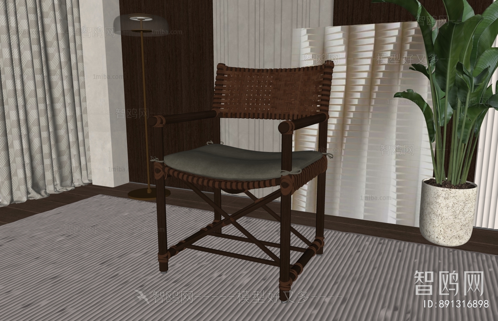 Retro Style Single Chair