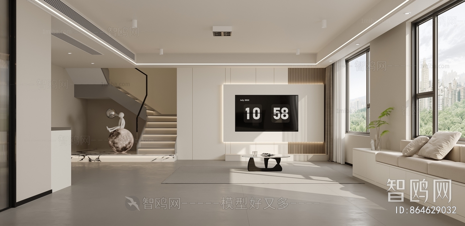 Modern A Living Room