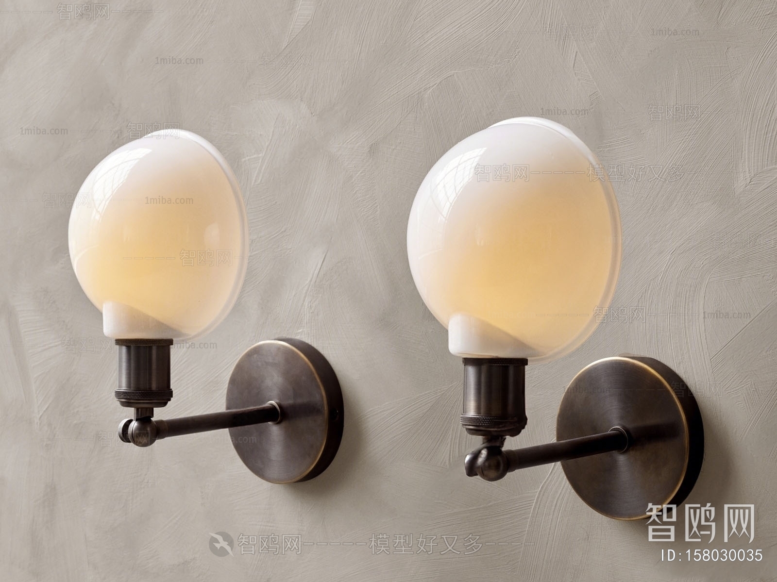 Wabi-sabi Style Wall Lamp