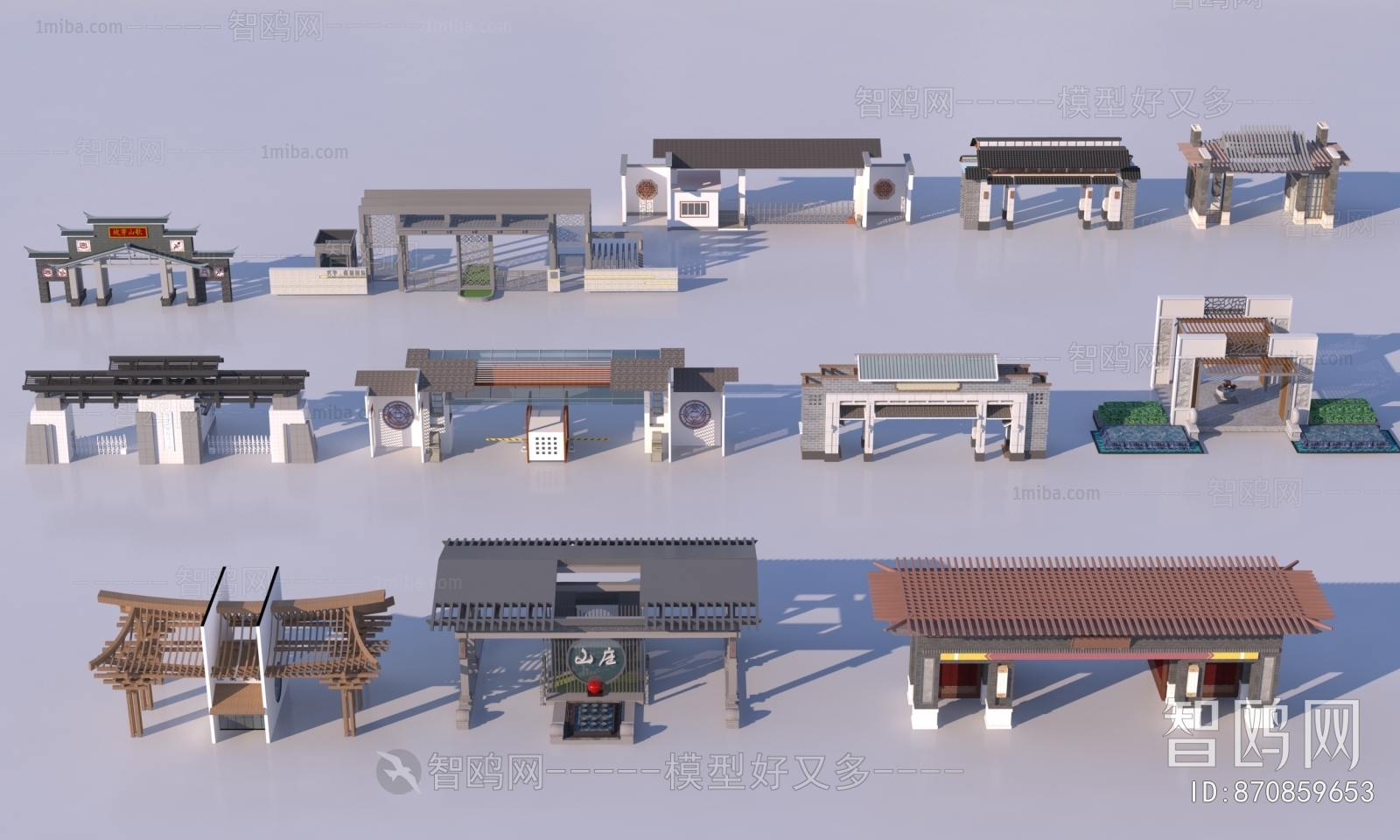 New Chinese Style Building Component