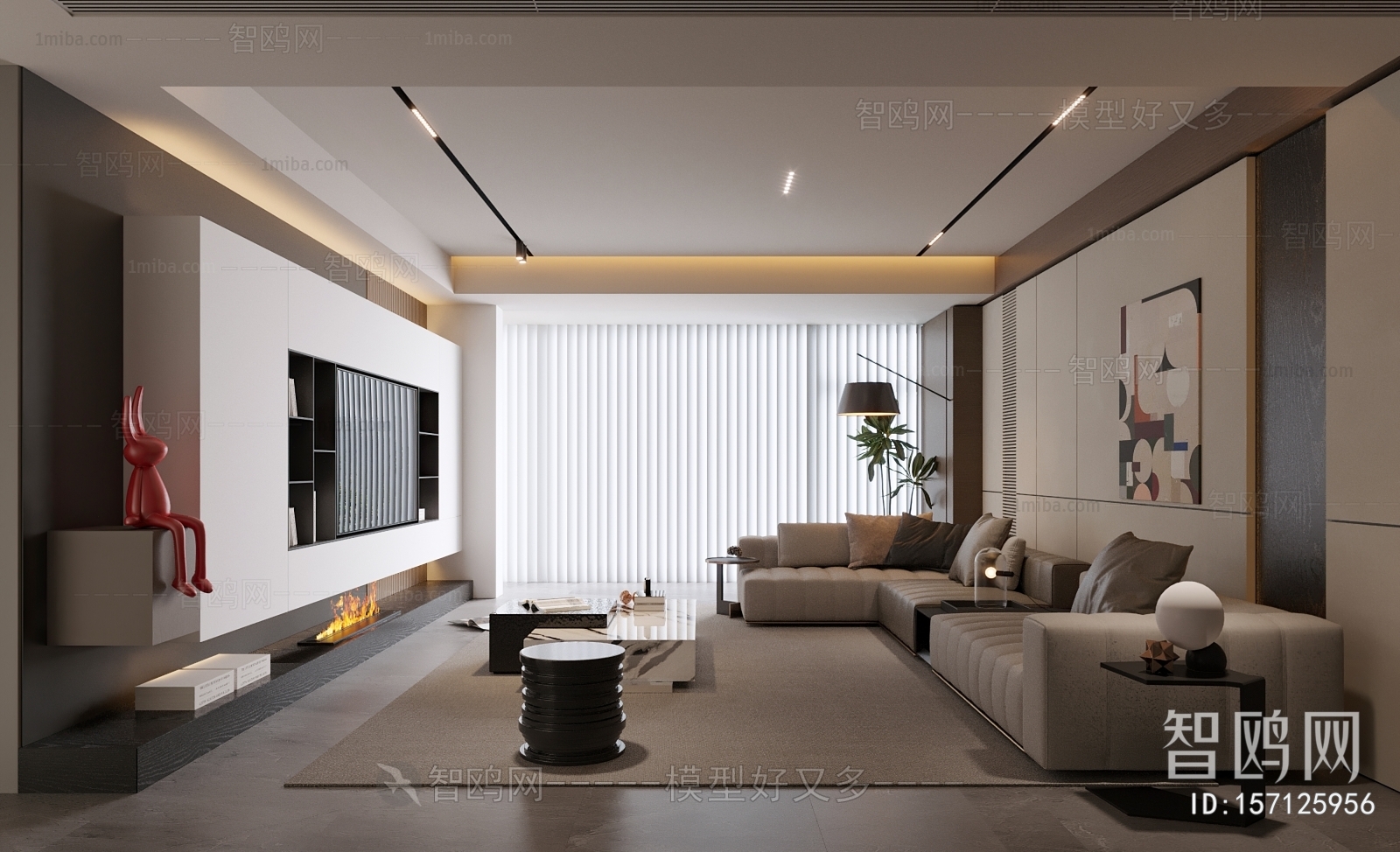 Modern A Living Room