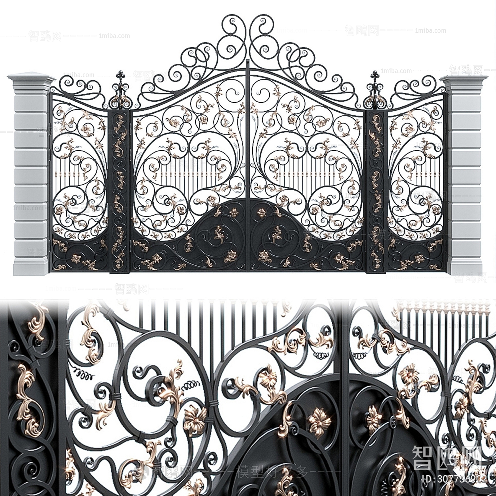 Simple European Style Gate