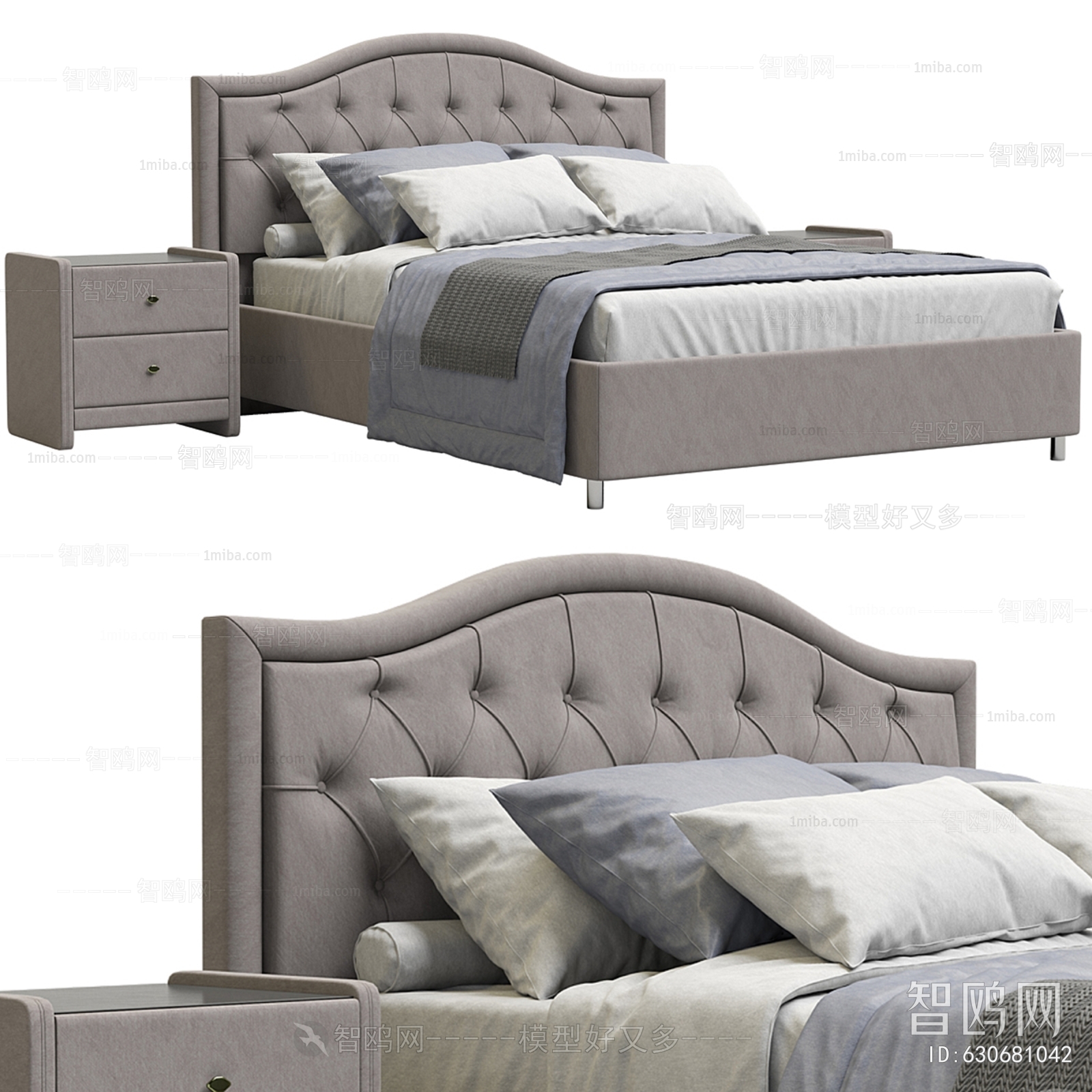 Modern Double Bed