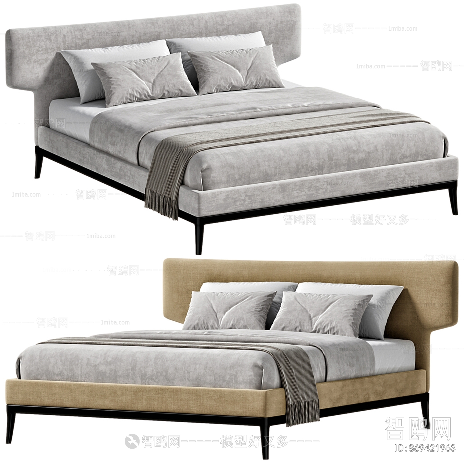 Modern Double Bed