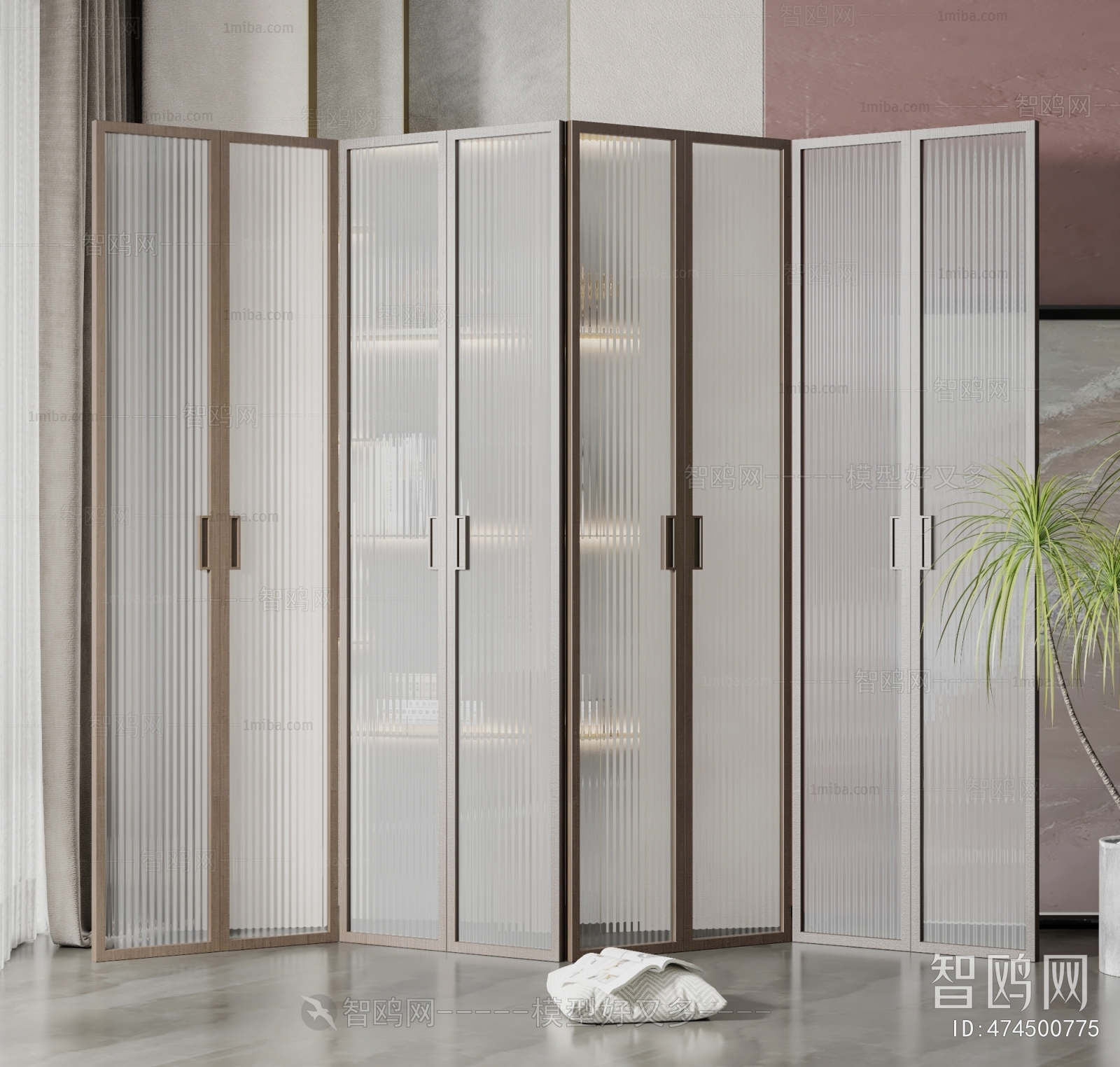 Modern Glass Screen Partition