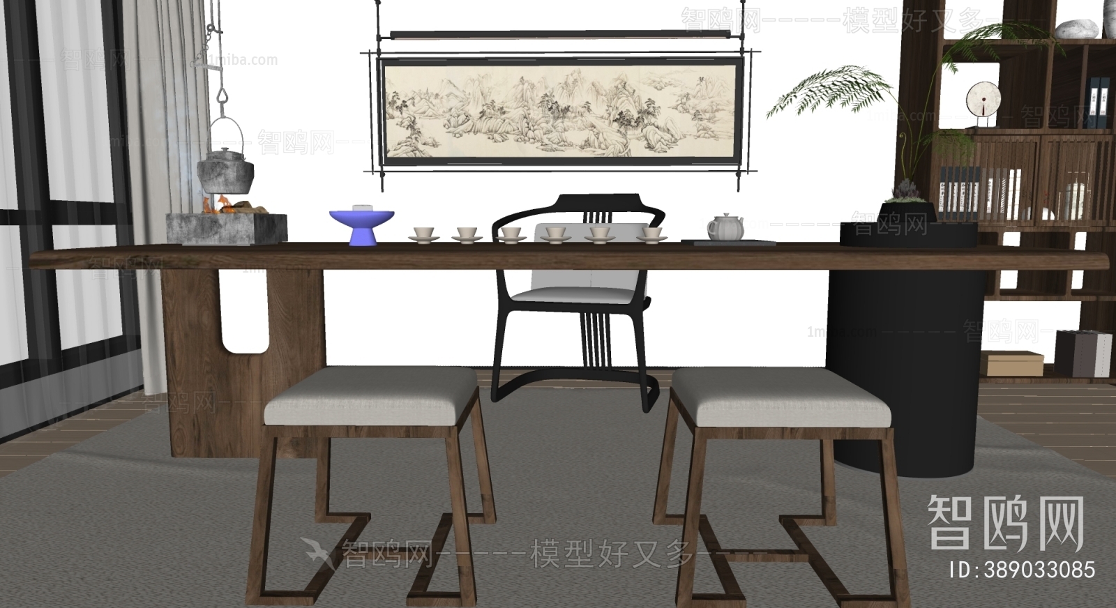 新中式禅意茶室