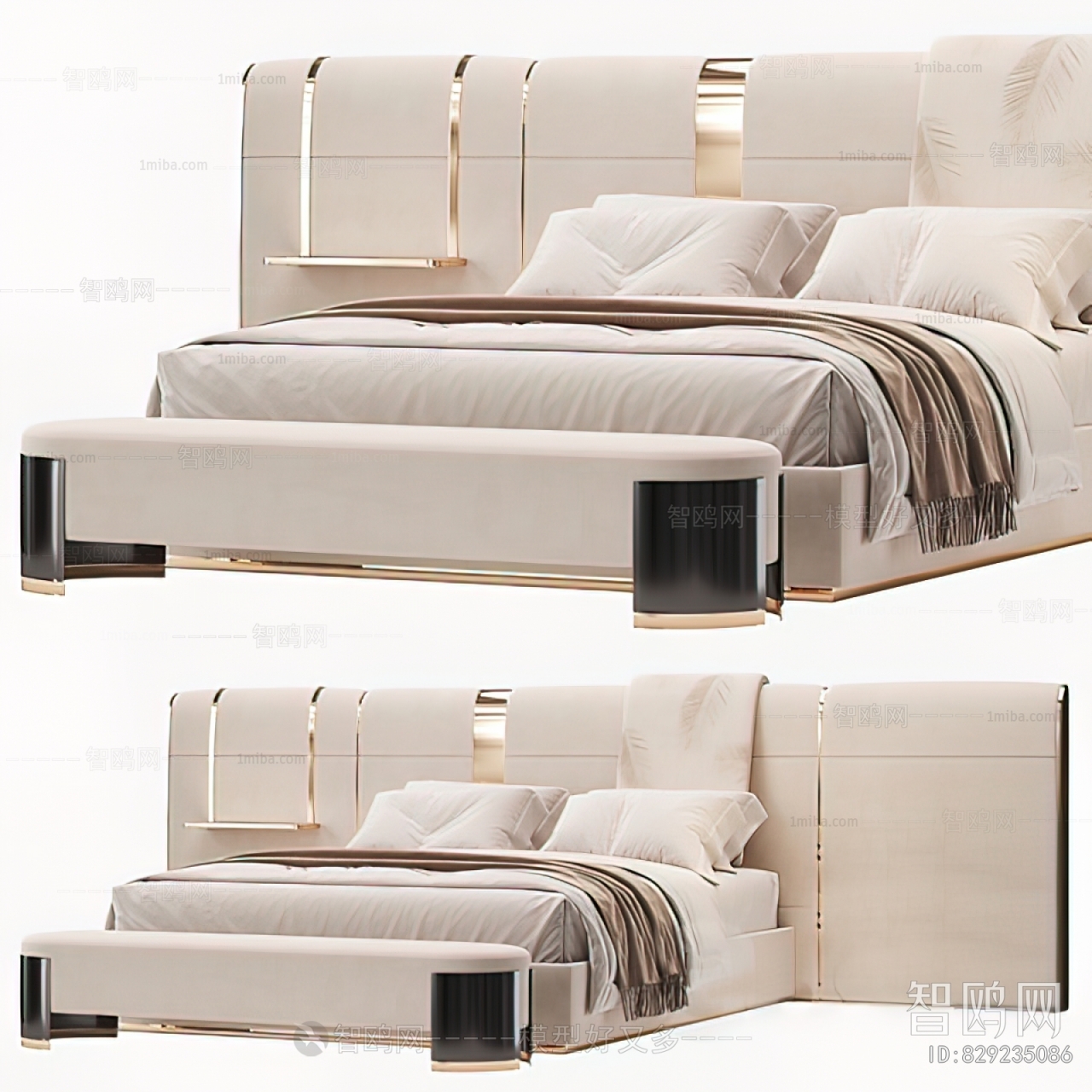 Modern Double Bed